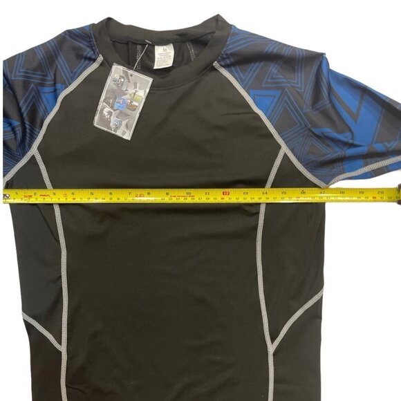 SIAHK Men's Athletic Compression Shirts Medium Quick Dry Moisture Wick‎ Workout - Picture 10 of 12